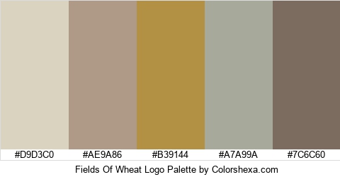 Fields Of Wheat Logo Colors Logo