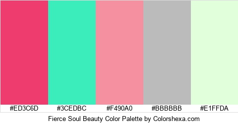 Fierce Soul Beauty Color Colors Logo
