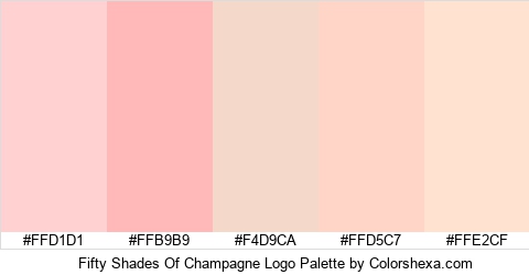 Fifty Shades Of Champagne Logo Colors Logo