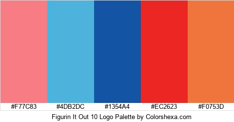 Figurin It Out 10 Logo Colors Logo