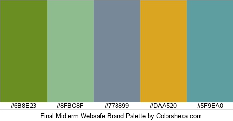 Final Midterm Websafe Brand Colors Logo