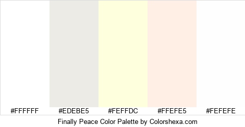 Finally Peace Color Colors Logo