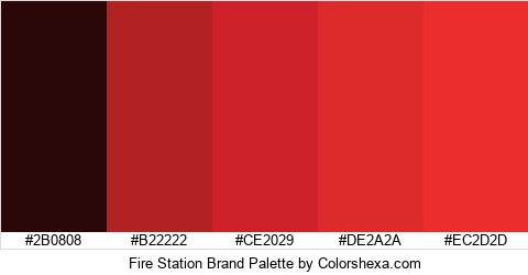 Fire Station Brand Colors Logo