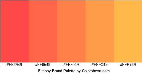Fireboy Brand Colors Logo