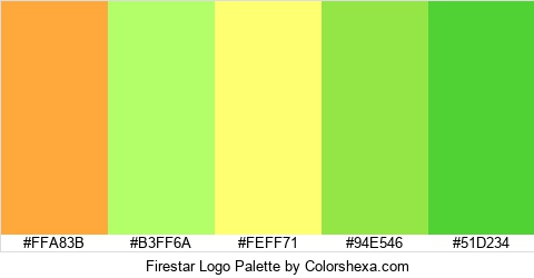 Firestar Logo Colors Logo