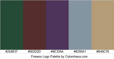 Firewoo Logo Colors Logo