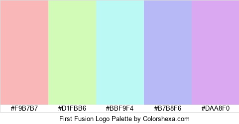 First Fusion Logo Colors Logo