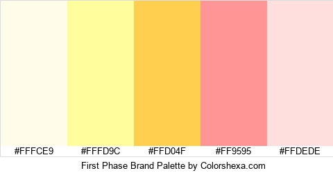 First Phase Brand Colors Logo
