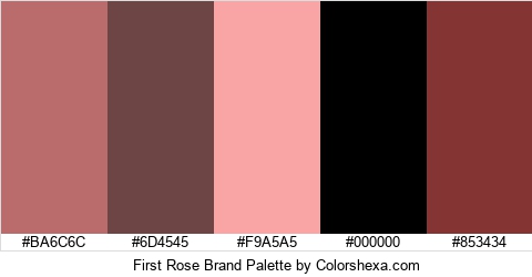 First Rose Brand Colors Logo
