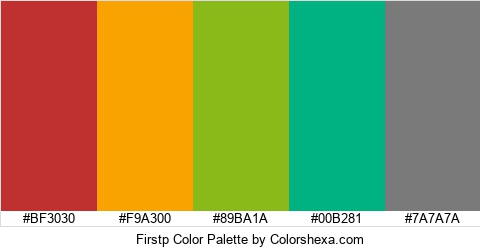 Firstp Color Colors Logo