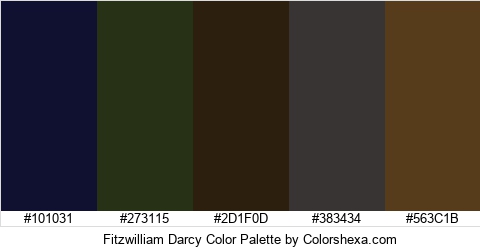 Fitzwilliam Darcy Color Colors Logo