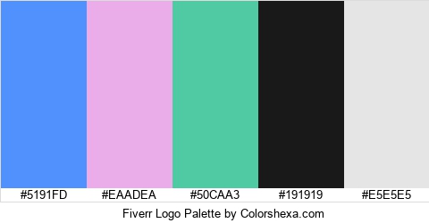 Fiverr Logo Colors Logo