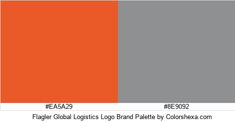 Flagler Global Logistics Logo Brand Colors Logo