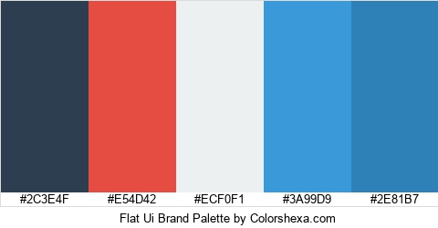 Flat Ui Brand Colors Logo