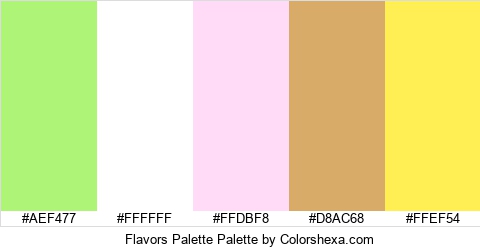 Flavors Palette Colors Logo
