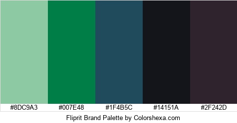 Fliprit Brand Colors Logo