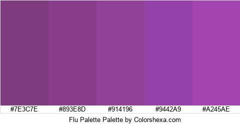 Flu Palette Colors Logo