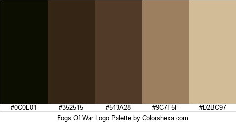 Fogs Of War Logo Colors Logo
