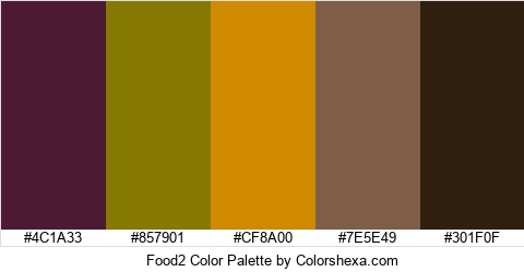 Food2 Color Colors Logo