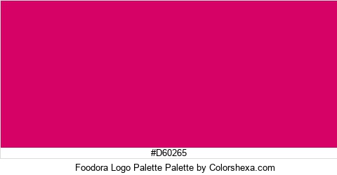 Foodora Logo Palette Colors Logo