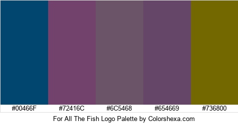 For All The Fish Logo Colors Logo