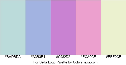 For Bella Logo Colors Logo