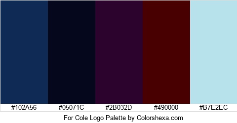 For Cole Logo Colors Logo