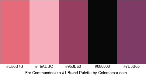 For Commanderaiko #1 Brand Colors Logo