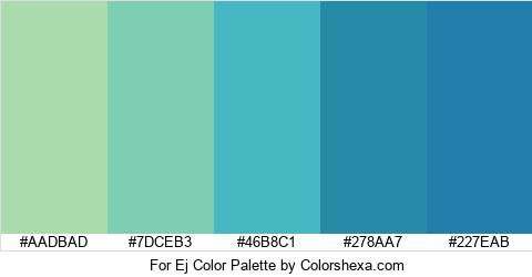 For Ej Color Colors Logo