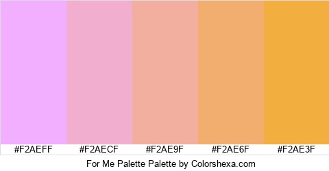 For Me Palette Colors Logo