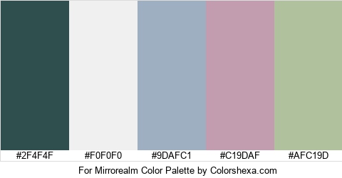 For Mirrorealm Color Colors Logo
