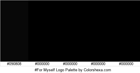 #For Myself Logo Colors Logo