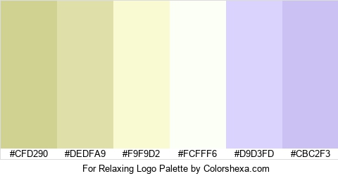 For Relaxing Logo Colors Logo