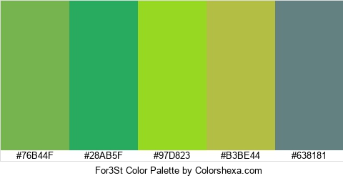 For3St Color Colors Logo