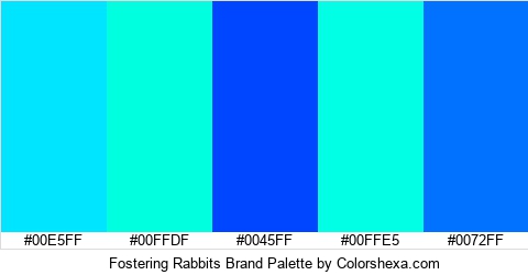 Fostering Rabbits Brand Colors Logo