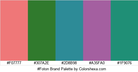 #Foton Brand Colors Logo
