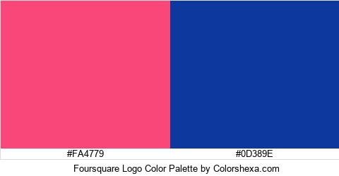 Foursquare Logo Color Colors Logo