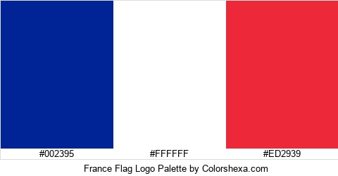 France Flag Logo Colors Logo