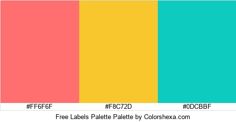 Free Labels Palette Colors Logo