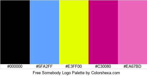 Free Somebody Logo Colors Logo