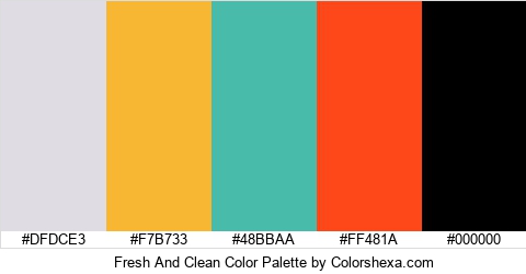 Fresh And Clean Color Colors Logo
