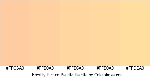 Freshly Picked Palette Colors Logo