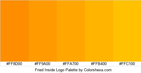 Fried Inside Logo Colors Logo