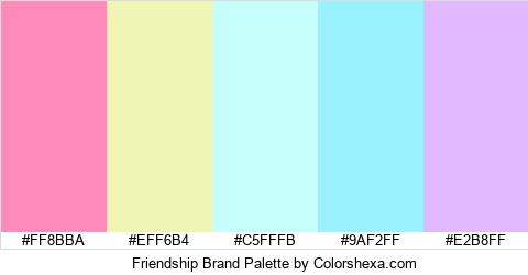Friendship Brand Colors Logo