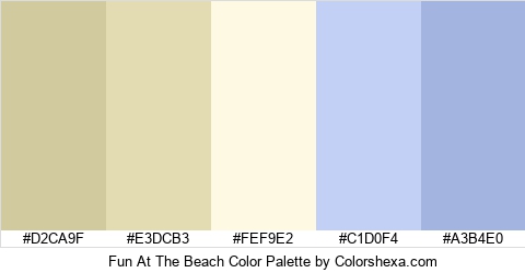 Fun At The Beach Color Colors Logo