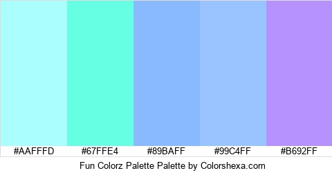 Fun Colorz Palette Colors Logo