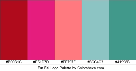 Fur Fal Logo Colors Logo