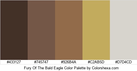 Fury Of The Bald Eagle Color Colors Logo
