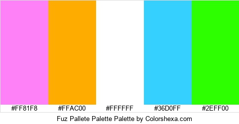 Fuz Pallete Palette Colors Logo