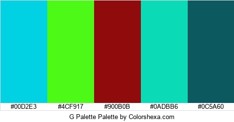 G Palette Colors Logo